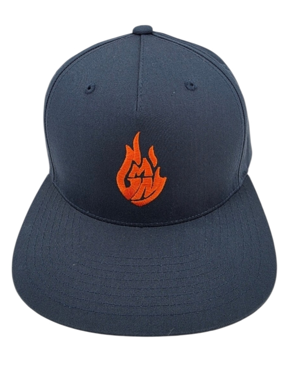 Rhett & Link Good Mythical Morning Logo Hat Navy Snap Back GMM Adjustable Hat